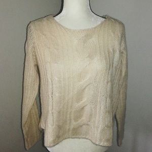 NWT Forever 21 cable knit lightweight sweater